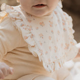 Baby Bib - Sweet Meadow Ruffle Bib