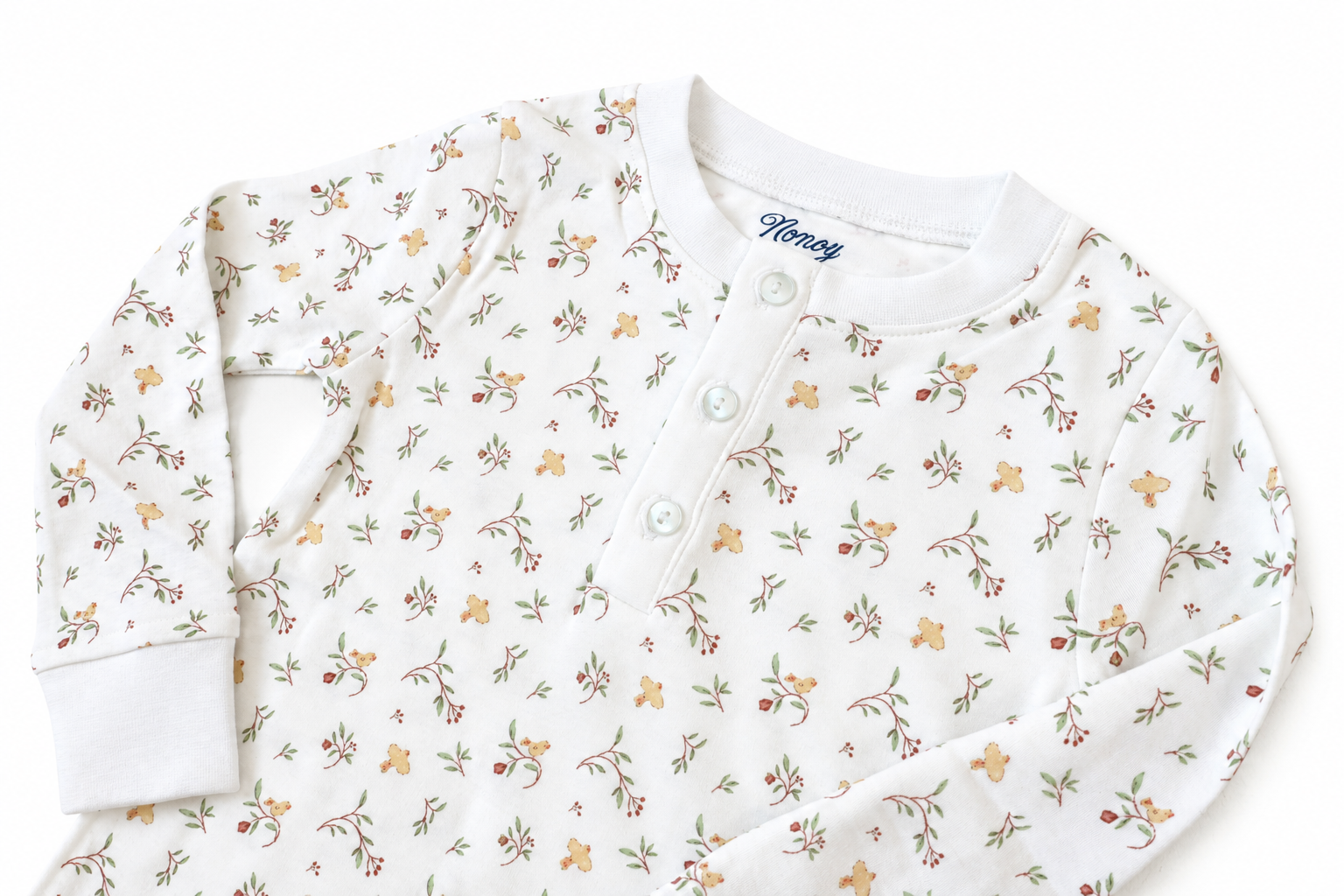 Two-Piece Kids Pajamas - Branch and song