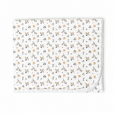 Premium Pima Cotton Baby Blanket - Branch and Song