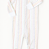 Double zipper footed onesie - Tiny treasures